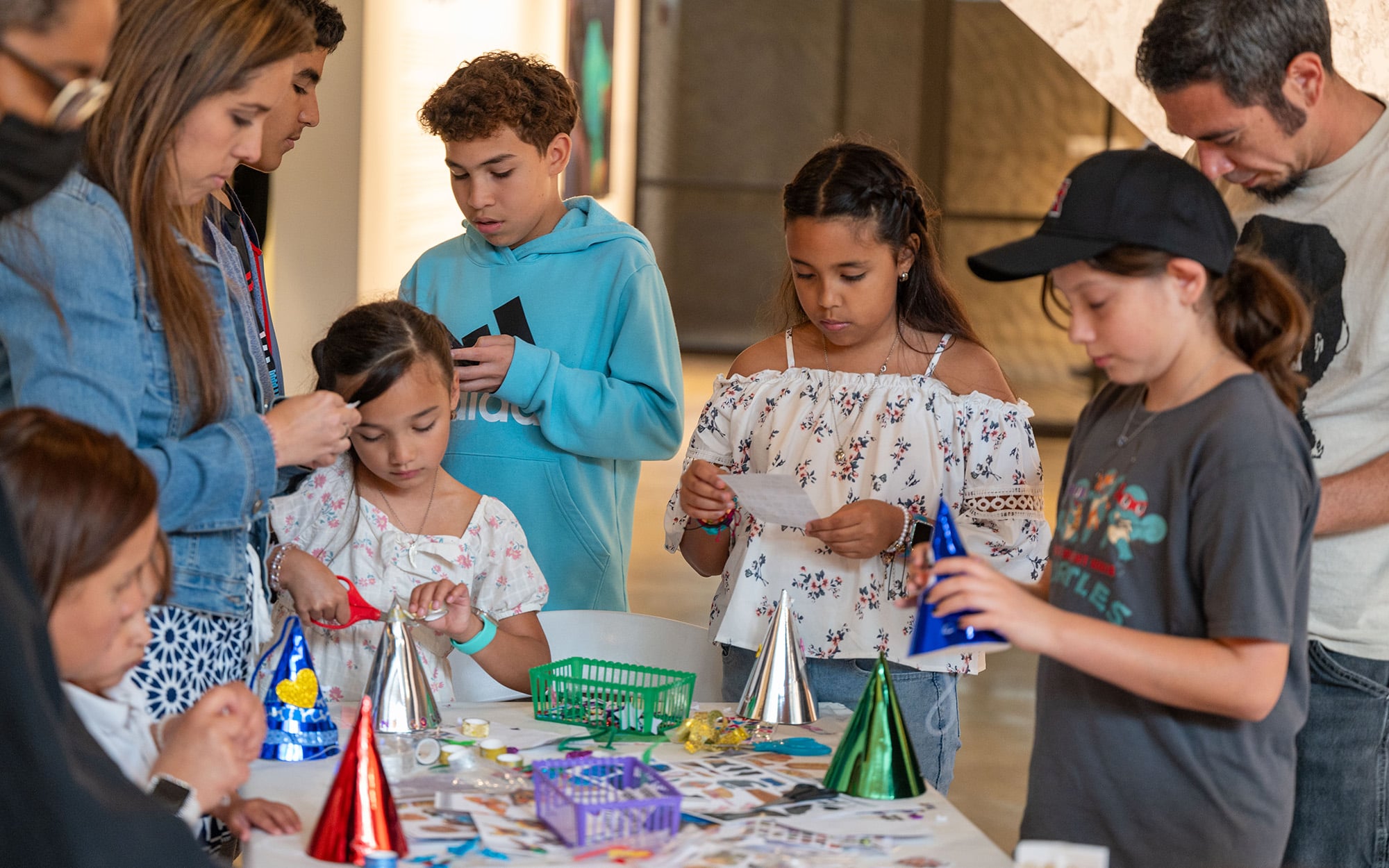 Spring Break Community Celebration at Contemporary Arts Museum Houston, 2025. Photo by Tasha Gorel. 