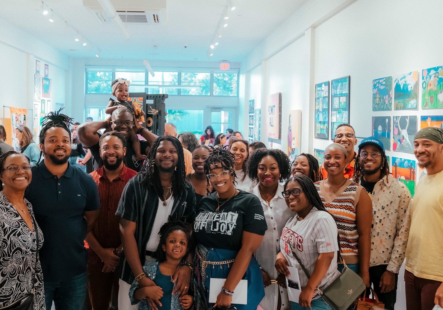 Opening Celebration of Threat of Joy at Eldorado Ballroom, 2025. Photo by Israel Angel. 