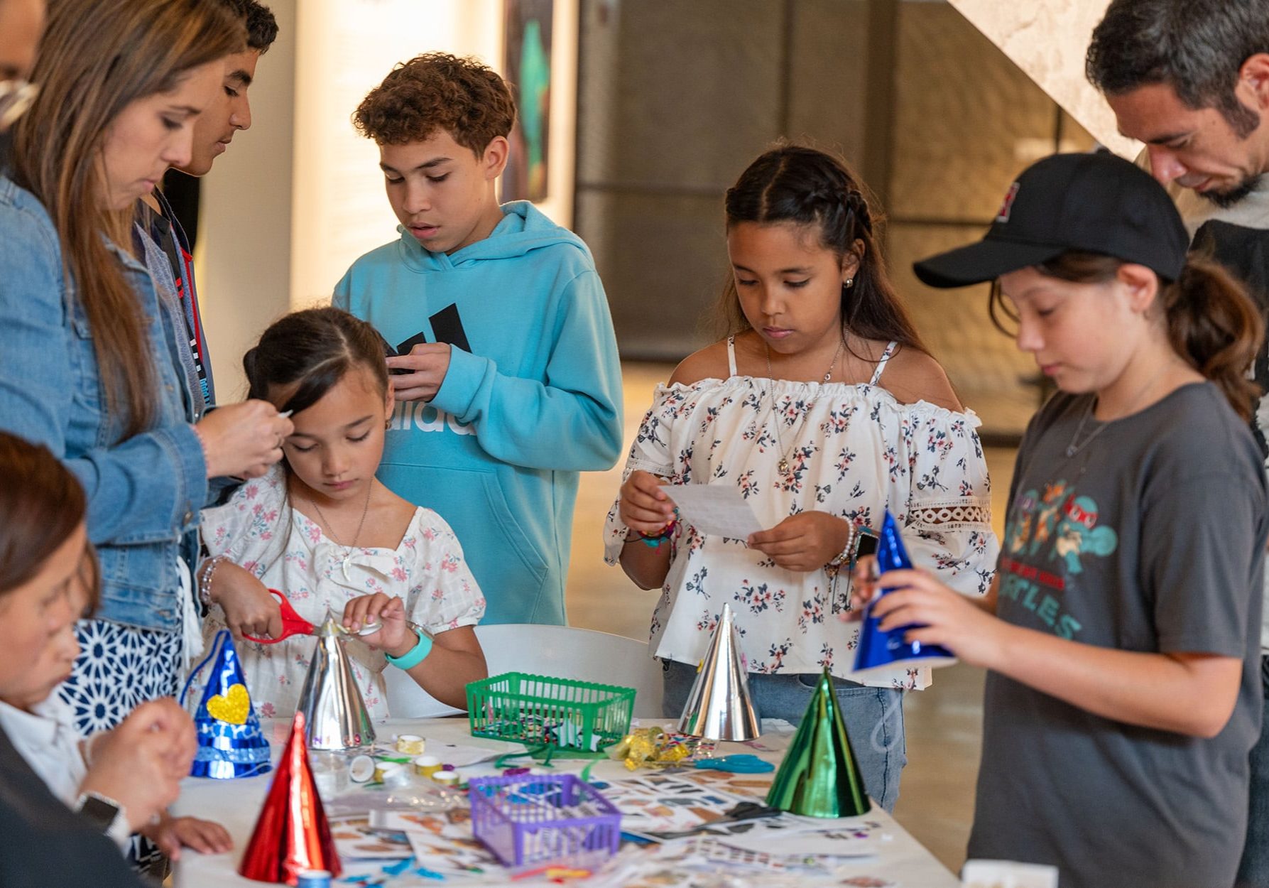 Spring Break Community Celebration at Contemporary Arts Museum Houston, 2025. Photo by Tasha Gorel. 